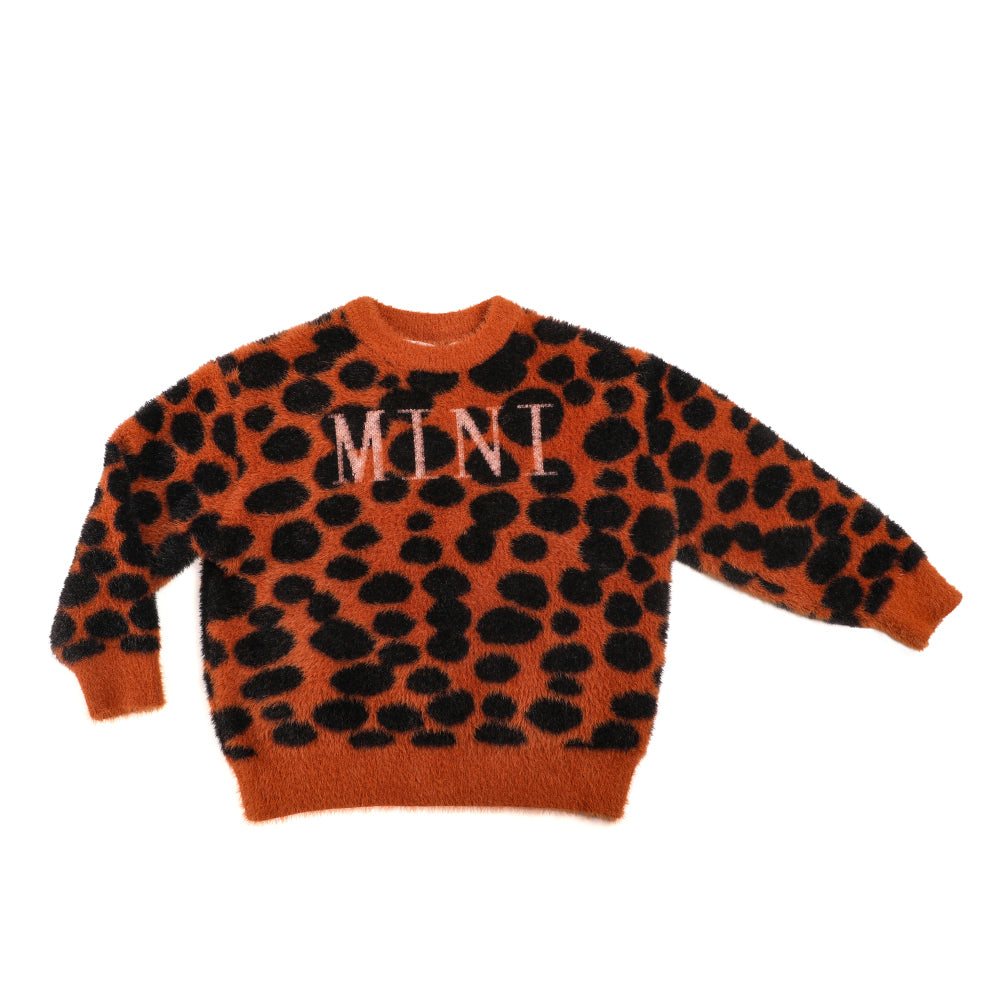 leopard print sweater