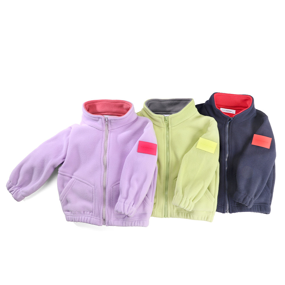 three color warm jacket