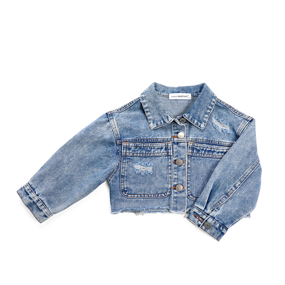 short denim jacket